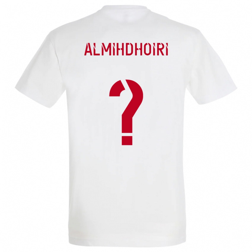 נשים Younes Almihdhoiri #0 לבן אדום צהוב הרחק ג'רזי 2025/26 חולצה קצרה