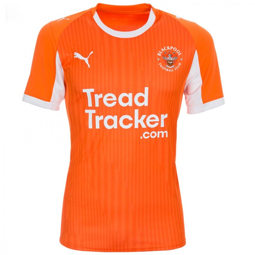 ילדים Jibran Ahmed #0 כתום לבן ג'רזי ביתית 2025/26 חולצה קצרה ילדים Jibran Ahmed #0 כתום לבן ג'רזי ביתית 2025/26 חולצה קצרה