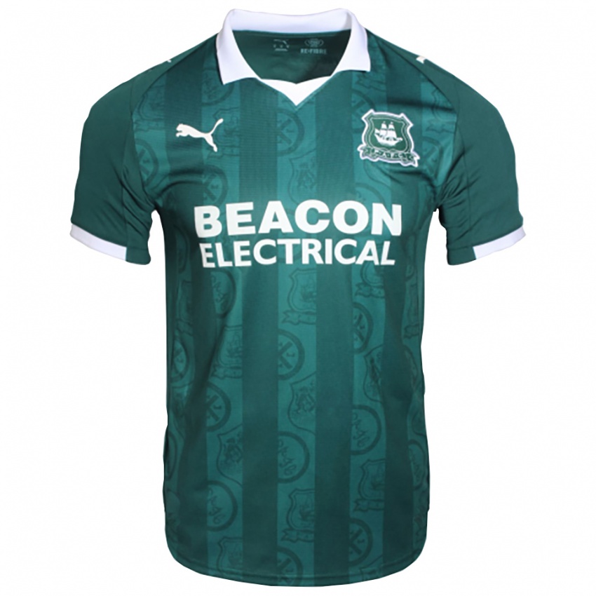 ילדים ג'ייד אלמנות #11 ירוק לבן ג'רזי ביתית 2025/26 חולצה קצרה