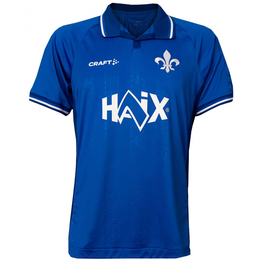 ילדים ג׳רמי נואה מאן #33 כחול לבן ג'רזי ביתית 2025/26 חולצה קצרה