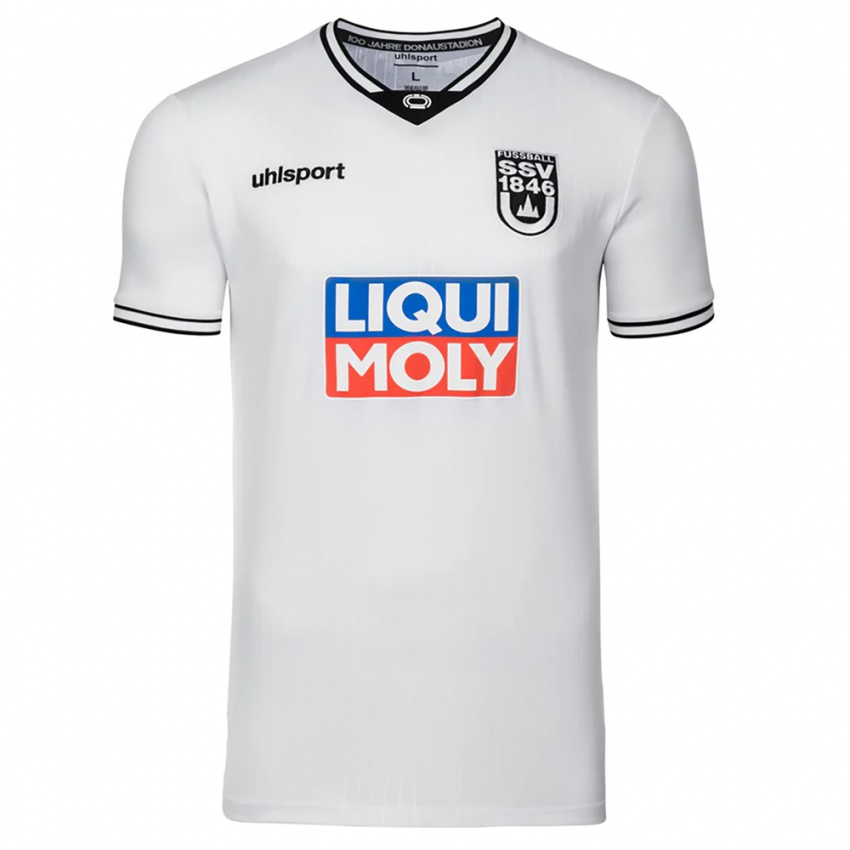 ילדים לוקס רוסר #9 לבן שחור ג'רזי ביתית 2025/26 חולצה קצרה