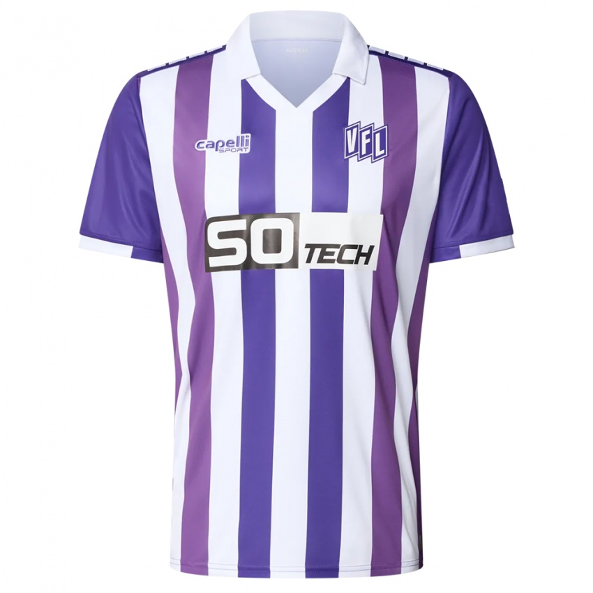 ילדים פליקס וסלס #1 סגול לבן ג'רזי ביתית 2025/26 חולצה קצרה ילדים פליקס וסלס #1 סגול לבן ג'רזי ביתית 2025/26 חולצה קצרה