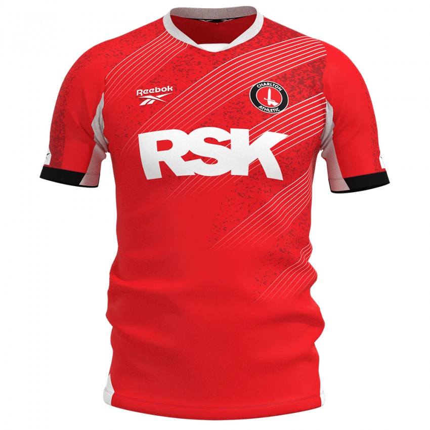 ילדים מקאוליי גילספי #3 אדום לבן ג'רזי ביתית 2025/26 חולצה קצרה