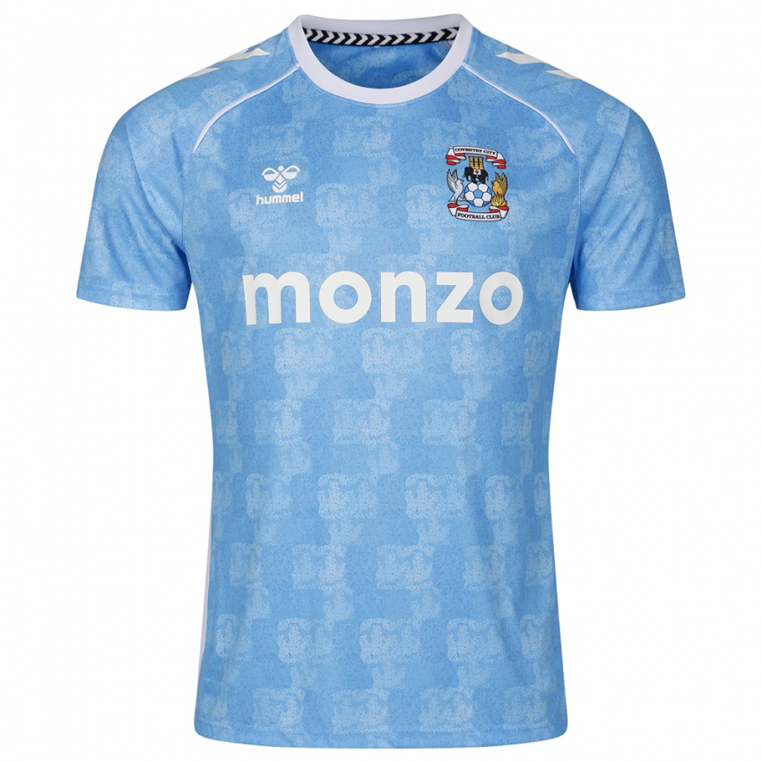 ילדים Leon Osaghae #0 תכלת לבן ג'רזי ביתית 2025/26 חולצה קצרה ילדים Leon Osaghae #0 תכלת לבן ג'רזי ביתית 2025/26 חולצה קצרה