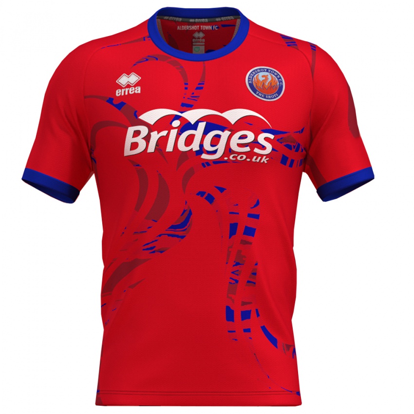 ילדים Dejan Tetek #34 כחול אדום ג'רזי ביתית 2025/26 חולצה קצרה