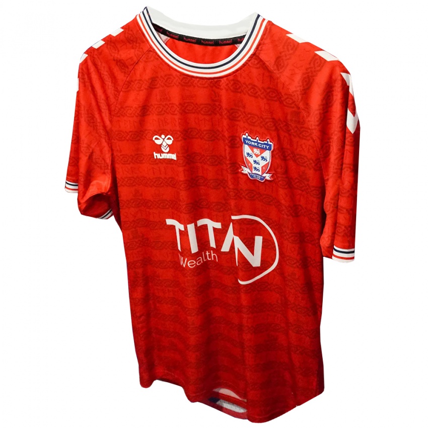 ילדים Imogen Hayhurst #0 אדום לבן ג'רזי ביתית 2025/26 חולצה קצרה