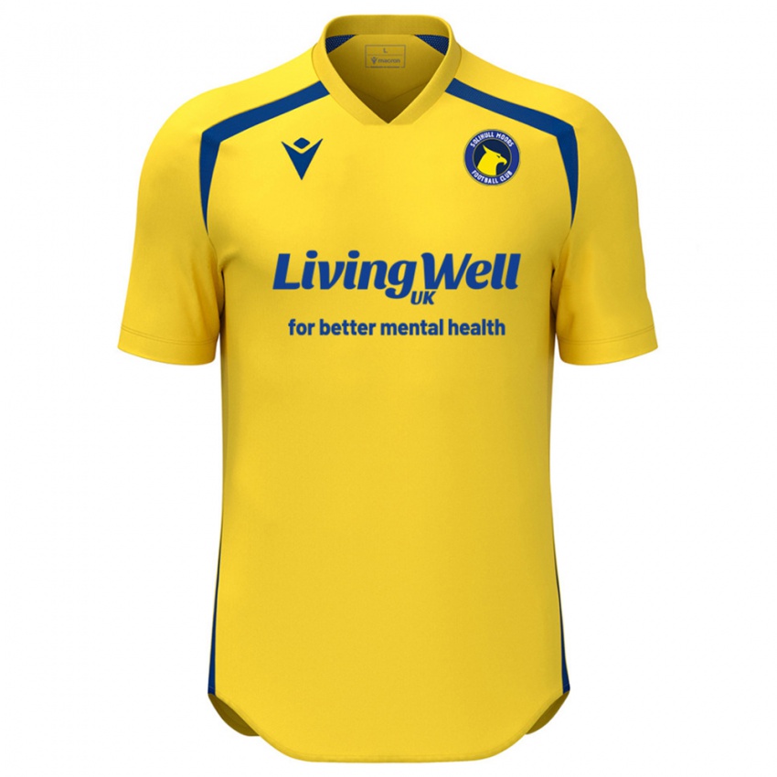 ילדים קונור וילקינסון #10 צהוב כחול ג'רזי ביתית 2025/26 חולצה קצרה