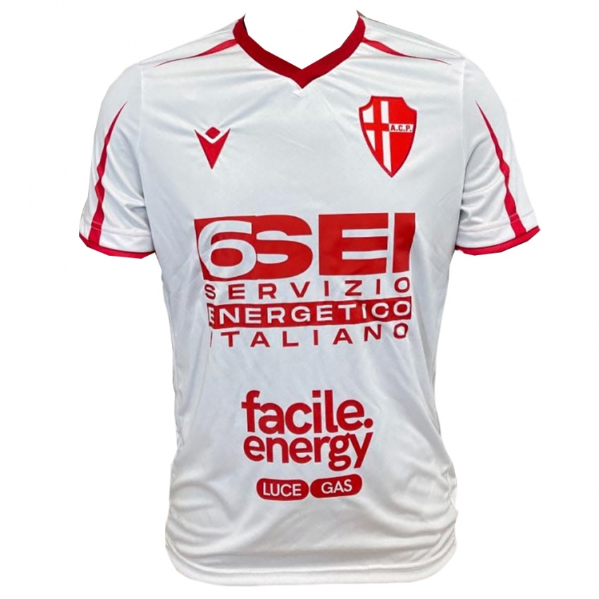 ילדים מתיה בורטולוסי #20 לבן אדום ג'רזי ביתית 2025/26 חולצה קצרה