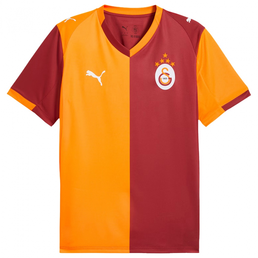 ילדים ניקולו זניולו #22 אדום כתום ג'רזי ביתית 2025/26 חולצה קצרה