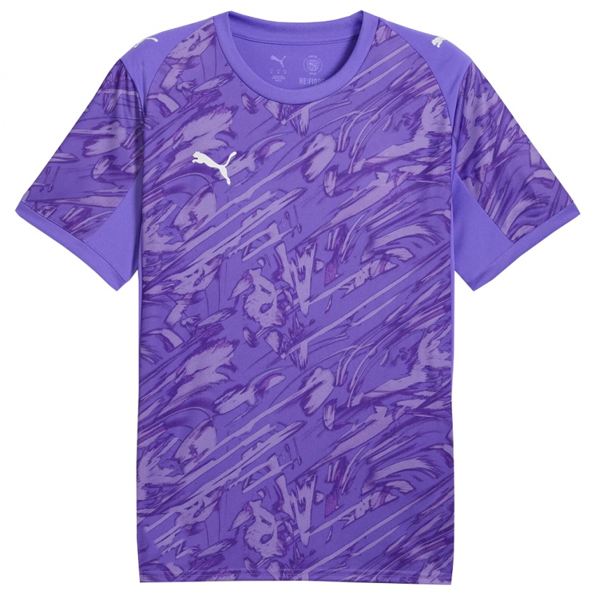 ילדים לייטון אוריינט סגול כהה חולצת שוער 2025/26 חולצה קצרה