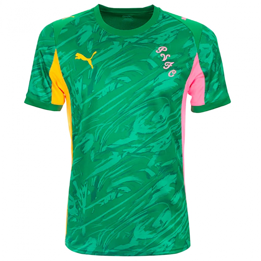 ילדים פורט וייל ירוק ורוד כתום חולצת שוער 2025/26 חולצה קצרה