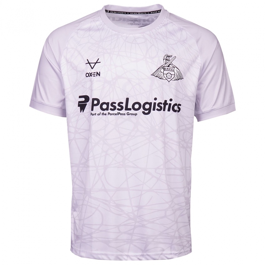 ילדים דונקסטר רוברס אפור בהיר שחור חולצת שוער 2025/26 חולצה קצרה