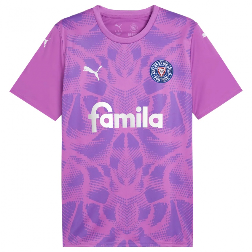 ילדים הולשטיין קיל סגול לבן חולצת שוער 2025/26 חולצה קצרה