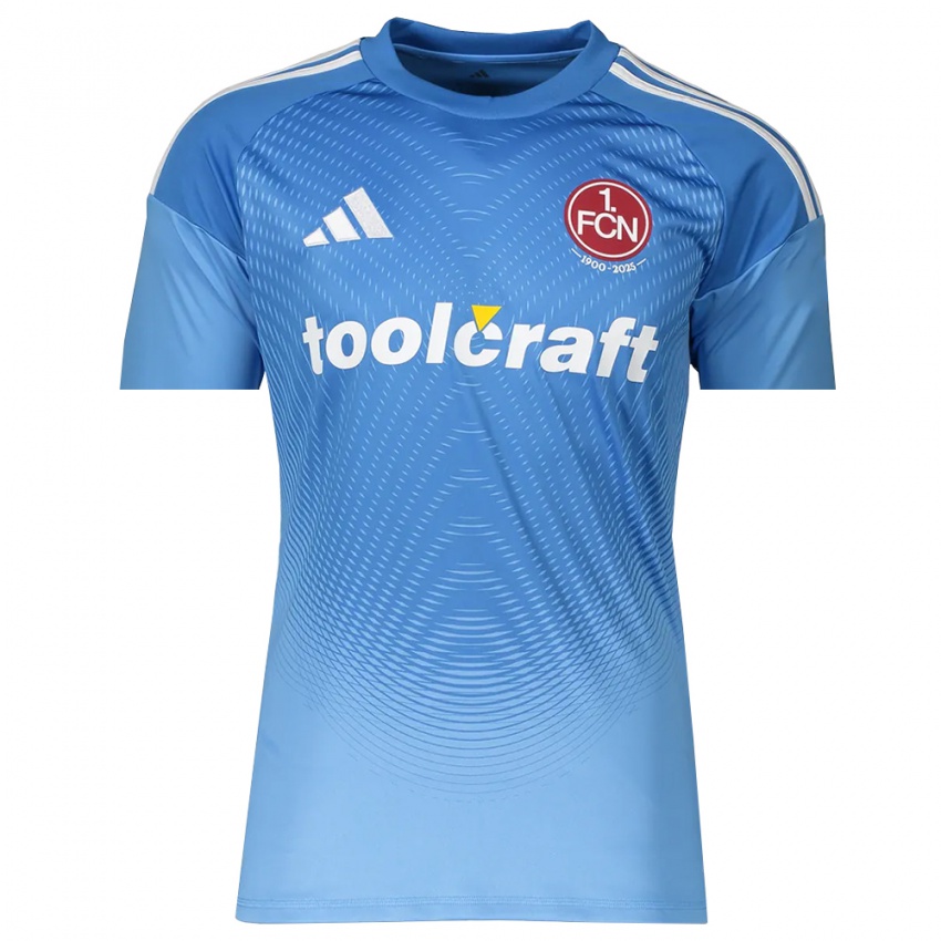 ילדים נירנברג תכלת לבן חולצת שוער 2025/26 חולצה קצרה