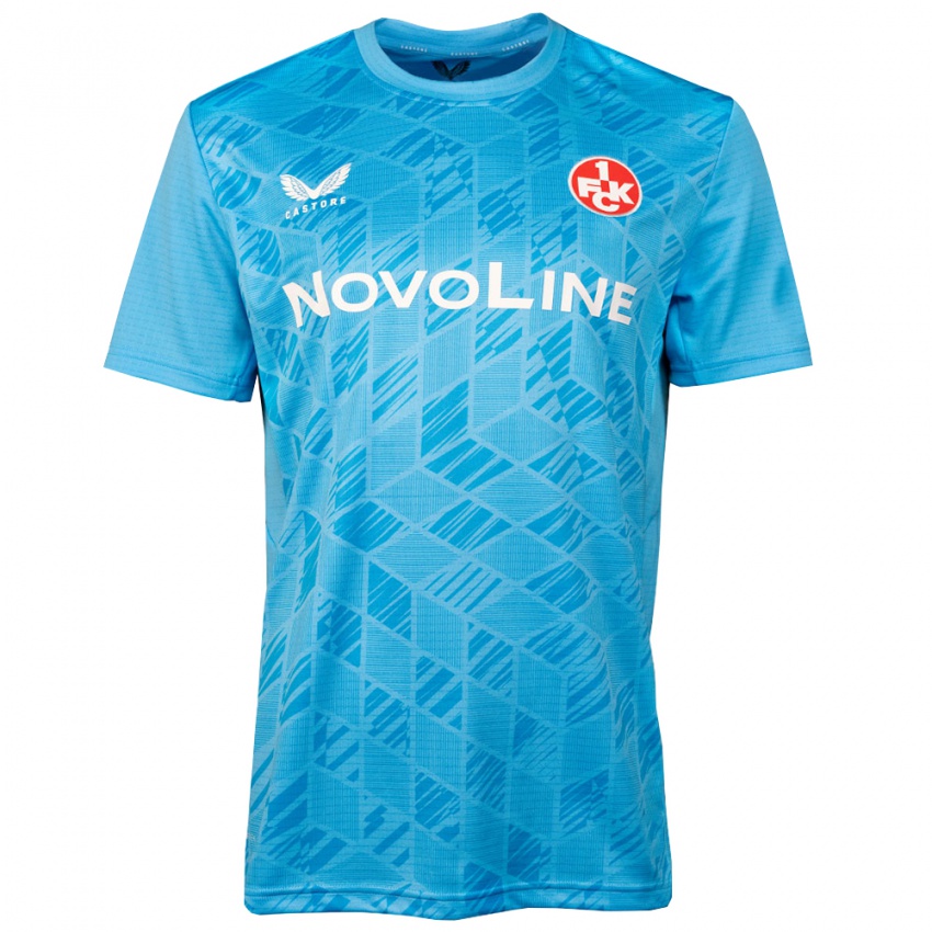 ילדים פ.צ. קייזרסלאוטרן תכלת לבן חולצת שוער 2025/26 חולצה קצרה