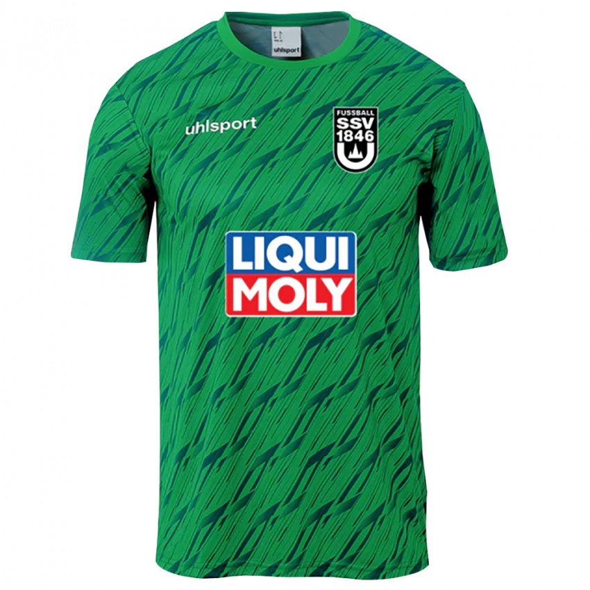 ילדים אולם 1846 ירוק אדום חולצת שוער 2025/26 חולצה קצרה