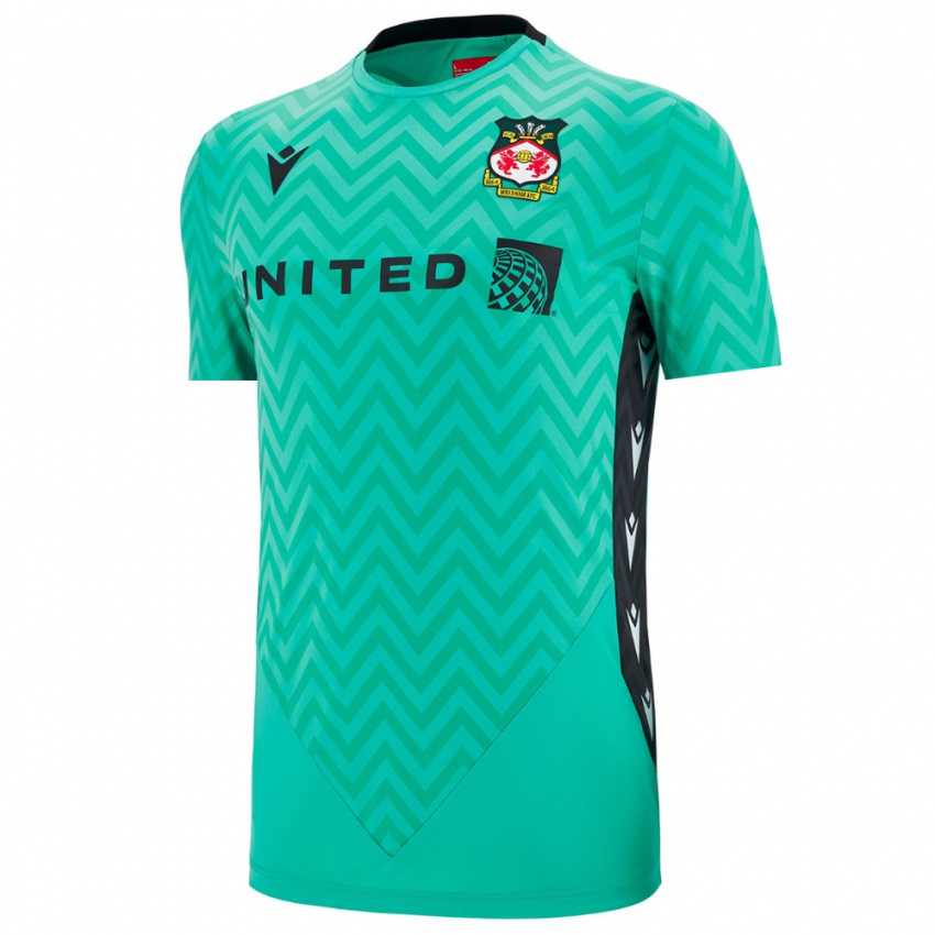 ילדים רקסהאם טורקיז בינוני חולצת שוער 2025/26 חולצה קצרה