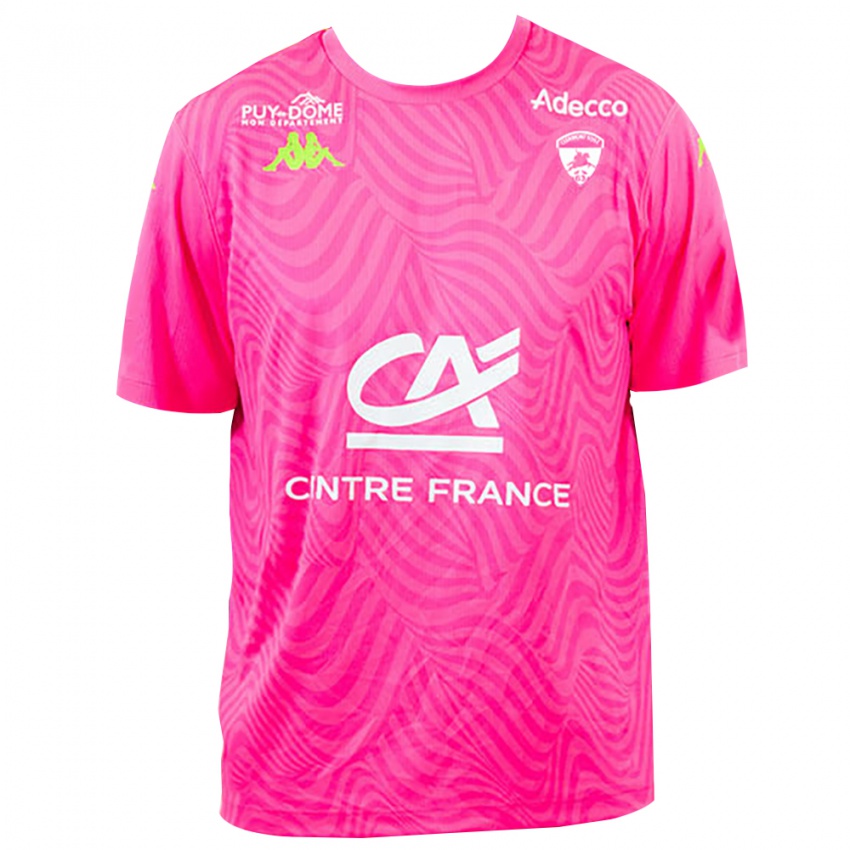 ילדים קלרמון פוט מגנטה חולצת שוער 2025/26 חולצה קצרה