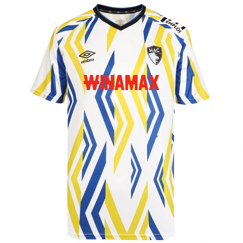 ילדים לה האבר לבן אדום כחול חולצת שוער 2025/26 חולצה קצרה ילדים לה האבר לבן אדום כחול חולצת שוער 2025/26 חולצה קצרה