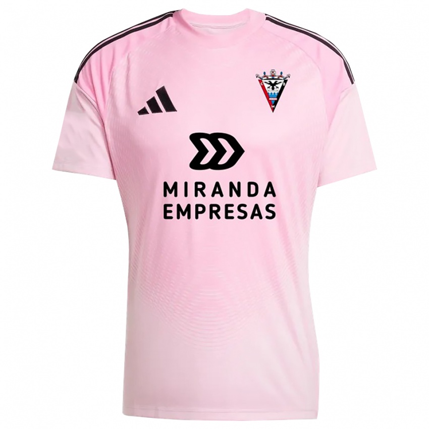 ילדים מיראנדס ורוד שחור חולצת שוער 2025/26 חולצה קצרה