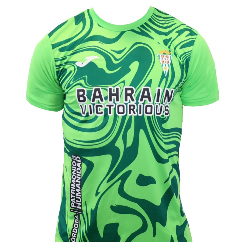 ילדים קורדובה ירוק שחור חולצת שוער 2025/26 חולצה קצרה ילדים קורדובה ירוק שחור חולצת שוער 2025/26 חולצה קצרה