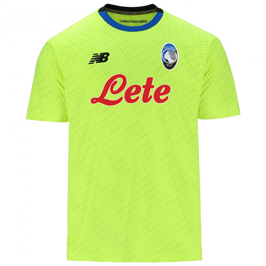 ילדים אטאלנטה ירוק צהוב אדום חולצת שוער 2025/26 חולצה קצרה