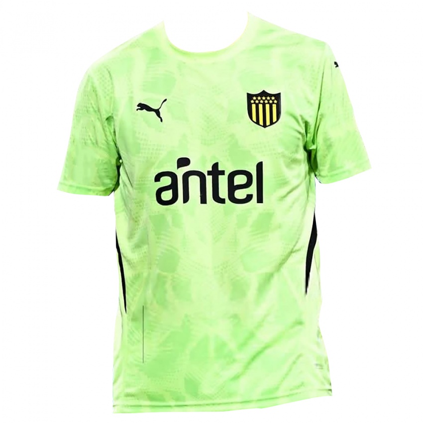 ילדים פניארול שחור ירוק בהיר חולצת שוער 2025/26 חולצה קצרה