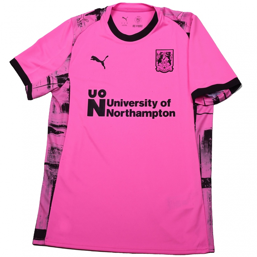 ילדים טאריק פוסו #24 אדום ורד שחור הרחק ג'רזי 2025/26 חולצה קצרה