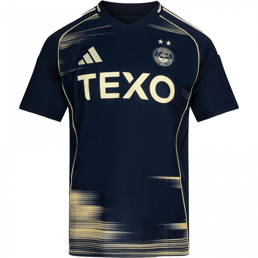 ילדים אנטה פאלאוורסה #18 כחול נייבי זהב הרחק ג'רזי 2025/26 חולצה קצרה