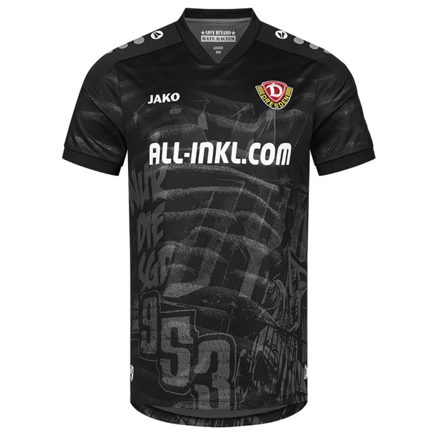 ילדים אנמארי הור #0 שחור אפור הרחק ג'רזי 2025/26 חולצה קצרה