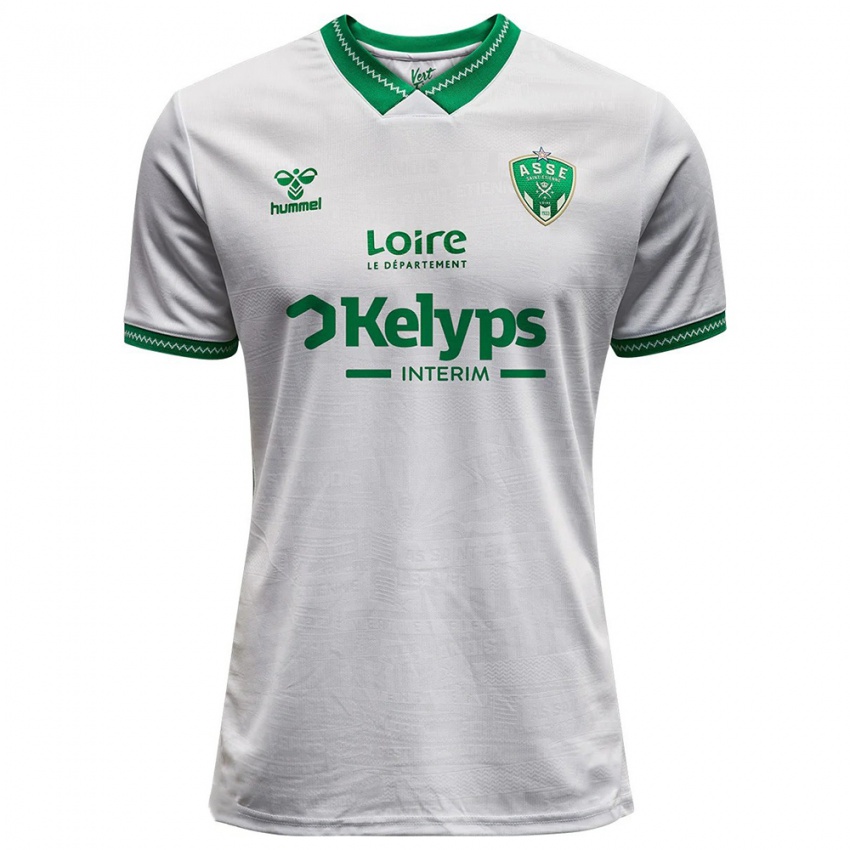 ילדים אמאנדיין פייר-לואיס #12 לבן ירוק הרחק ג'רזי 2025/26 חולצה קצרה ילדים אמאנדיין פייר-לואיס #12 לבן ירוק הרחק ג'רזי 2025/26 חולצה קצרה