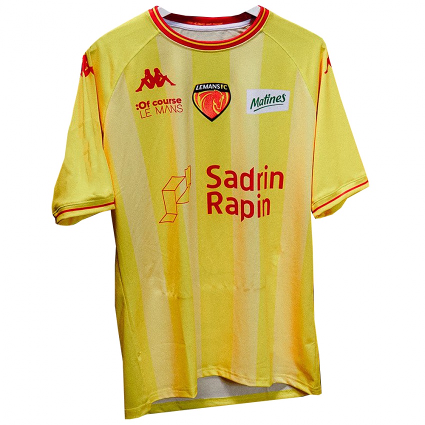 ילדים Brice Oggad #26 צהוב הרחק ג'רזי 2025/26 חולצה קצרה ילדים Brice Oggad #26 צהוב הרחק ג'רזי 2025/26 חולצה קצרה