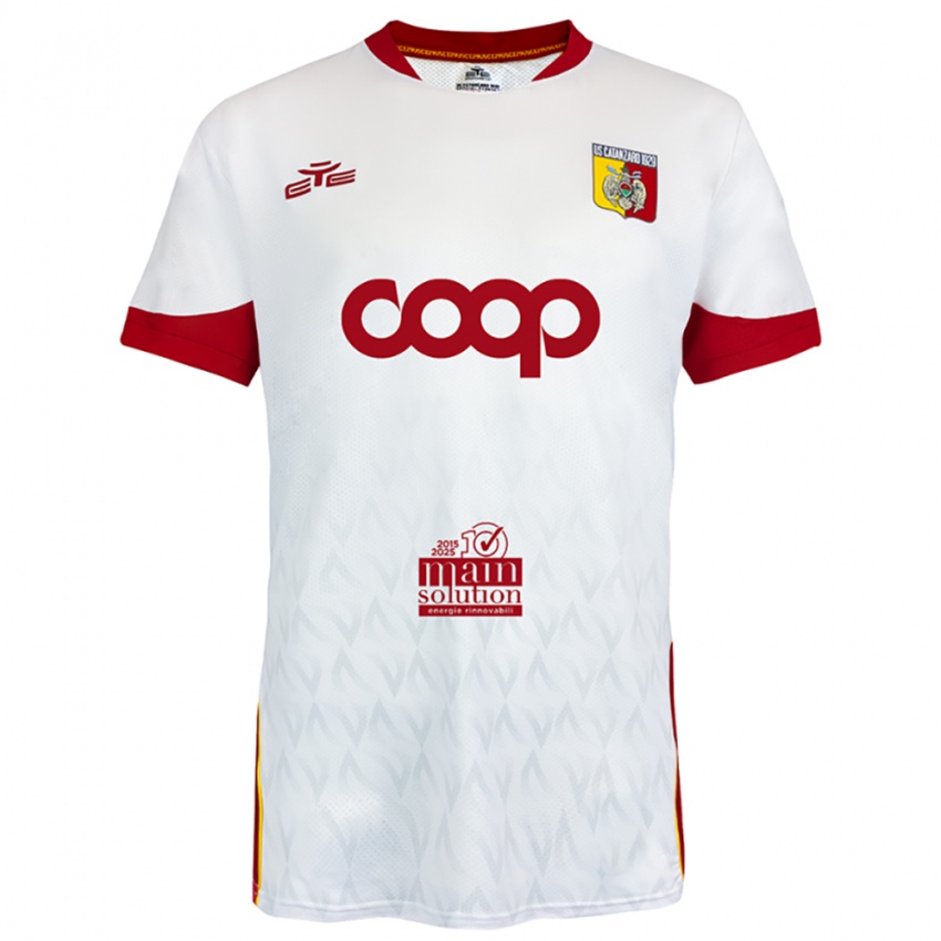 ילדים השם שלך #0 לבן אדום הרחק ג'רזי 2025/26 חולצה קצרה