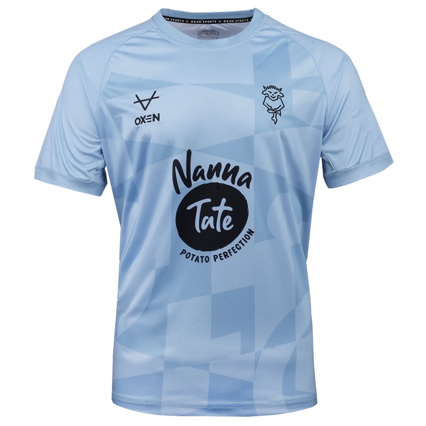 ילדים Jaden Taylor #1 כחול שמיים בהיר חולצת שוער 2025/26 חולצה קצרה