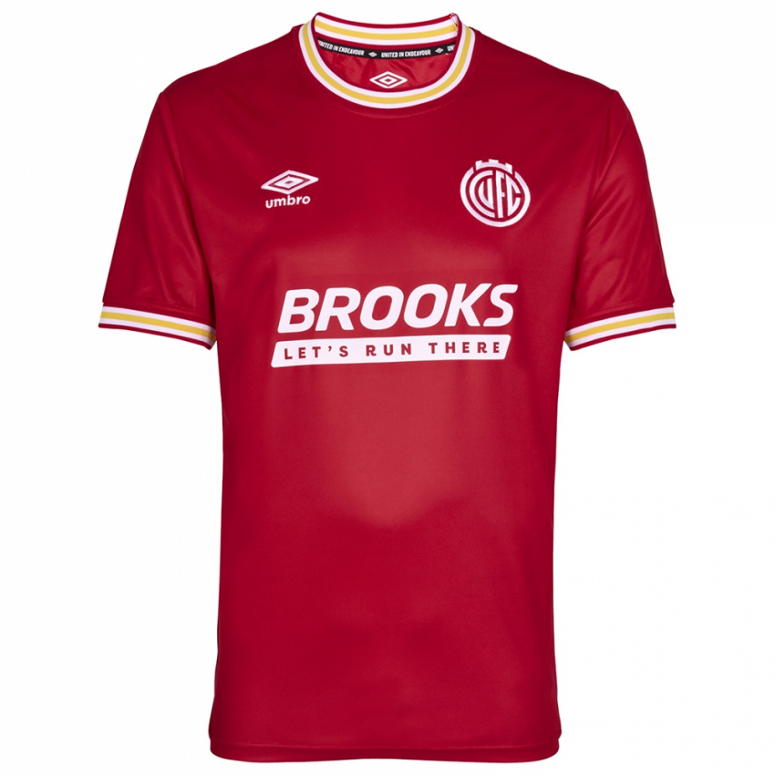 ילדים קיימברידג' יונייטד לבן אדום חולצת שוער 2025/26 חולצה קצרה