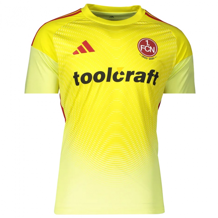 ילדים Ruben Weber #22 צהוב שחור חולצת שוער 2025/26 חולצה קצרה