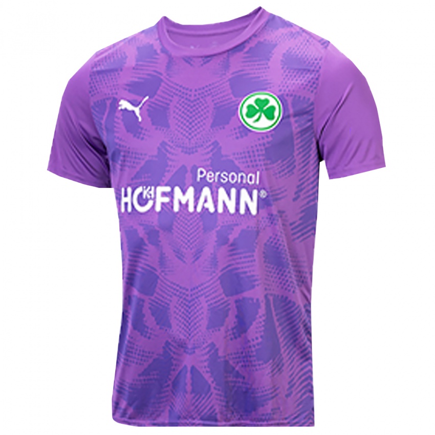 ילדים נילס קורבר #1 סגול לבן חולצת שוער 2025/26 חולצה קצרה