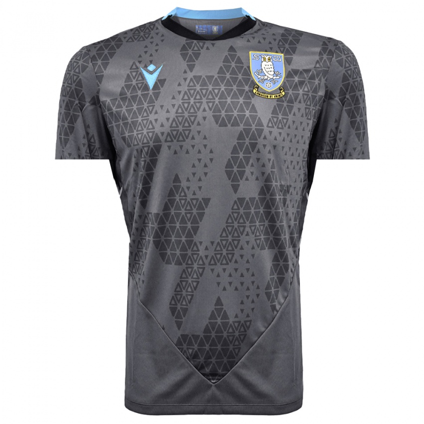 ילדים שפילד ונסדיי אפור לבן חולצת שוער 2025/26 חולצה קצרה