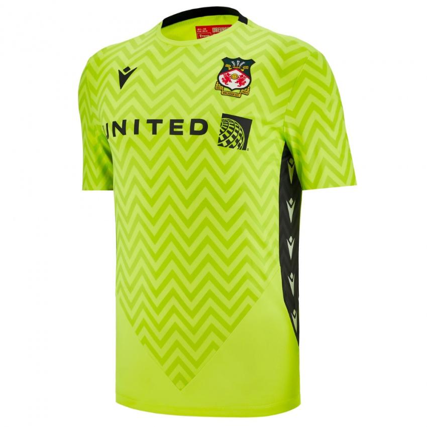 ילדים רקסהאם ירוק יער חולצת שוער 2025/26 חולצה קצרה