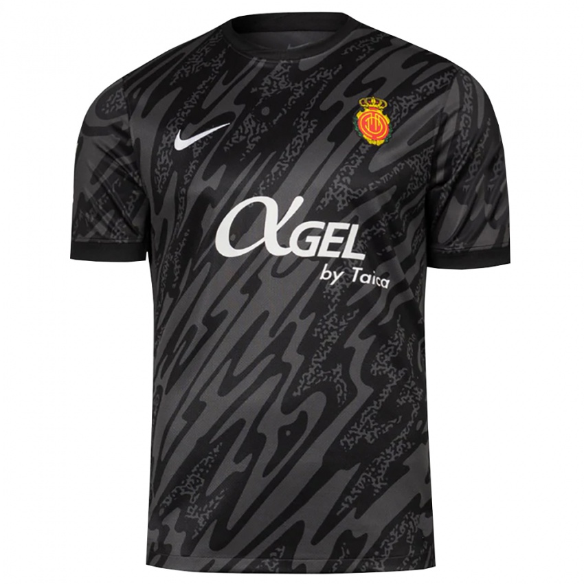 ילדים Nil Torreguitart #13 אפור כהה שחור חולצת שוער 2025/26 חולצה קצרה