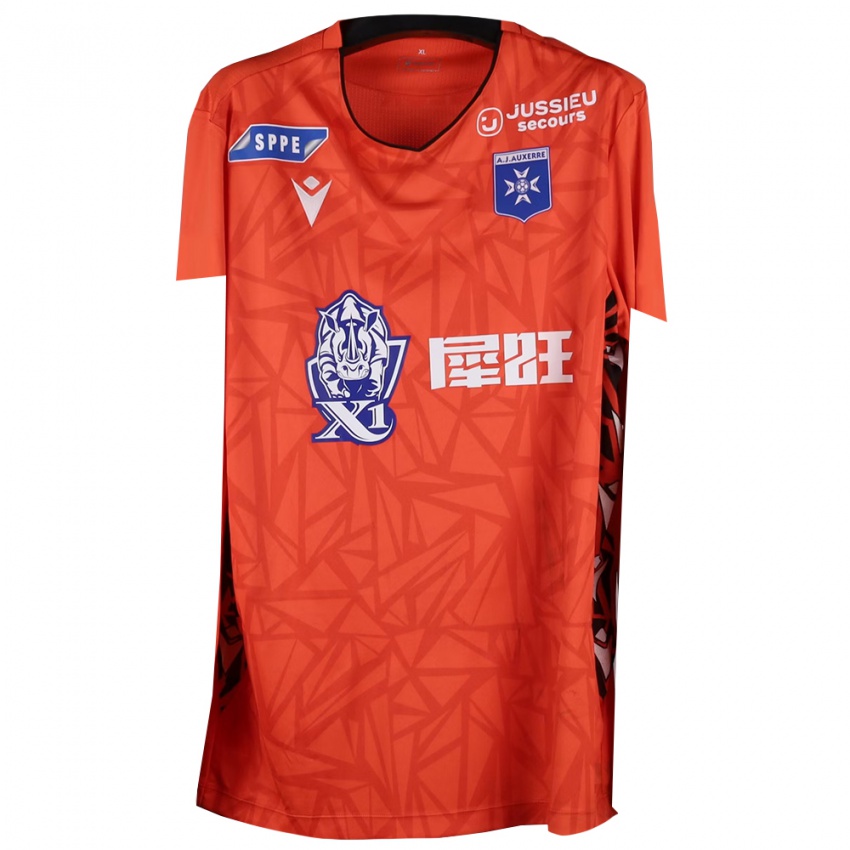 ילדים אוסר לבן כתום חולצת שוער 2025/26 חולצה קצרה