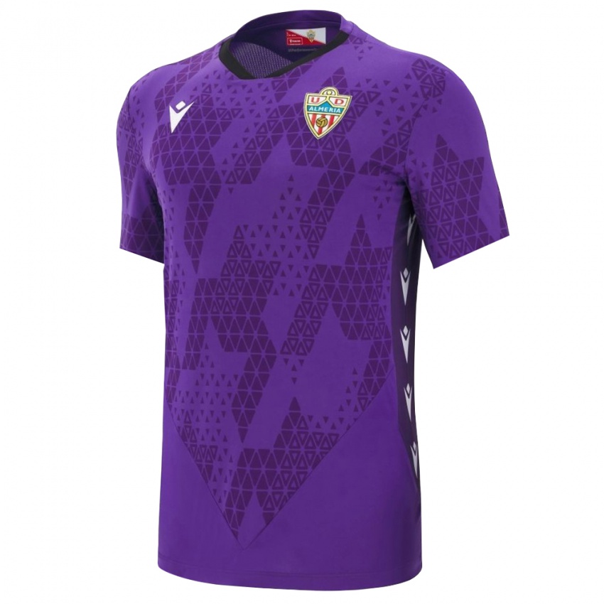 ילדים אלמריה סגול לבן חולצת שוער 2025/26 חולצה קצרה