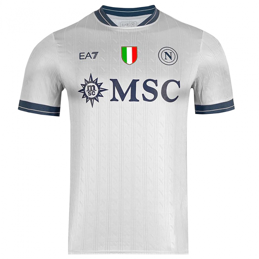 ילדים נאפולי אפור בהיר חולצת שוער 2025/26 חולצה קצרה