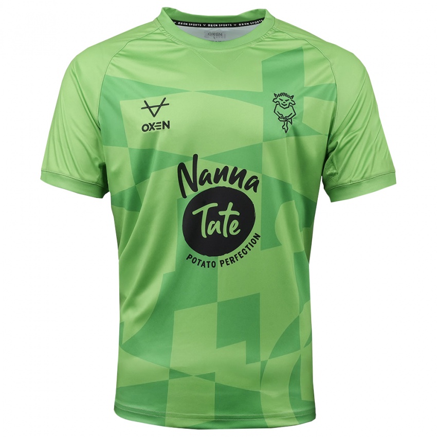 ילדים ג׳יימי פרדינגטון #21 ירוק בהיר חולצת שוער 2025/26 חולצה קצרה