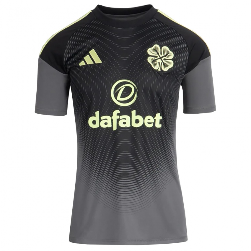 ילדים סלטיק לבן אפור חולצת שוער 2025/26 חולצה קצרה