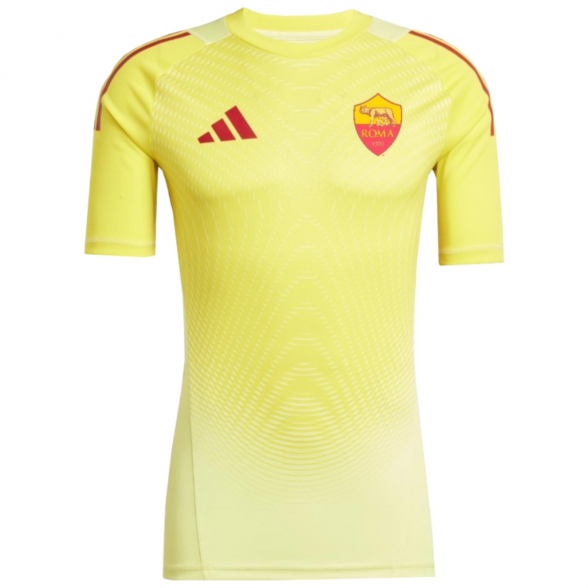 ילדים רומא כתום צהוב בהיר חולצת שוער 2025/26 חולצה קצרה