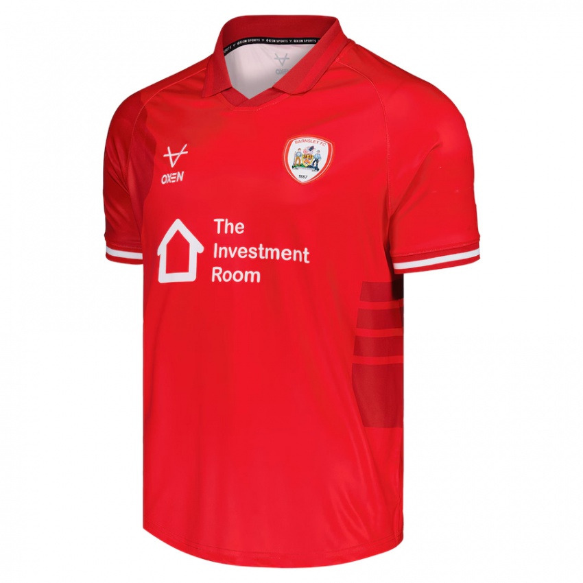 גברים נת׳נאל אוגבטה #14 אדום לבן ג'רזי ביתית 2025/26 חולצה קצרה