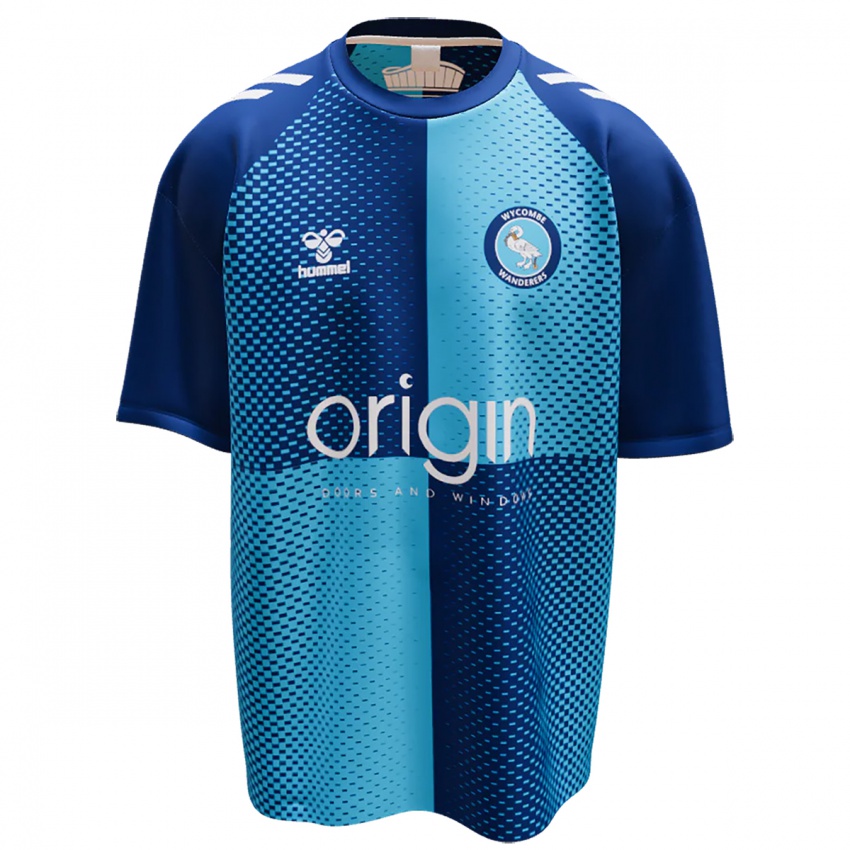 גברים השם שלך #0 כחול תכלת ג'רזי ביתית 2025/26 חולצה קצרה