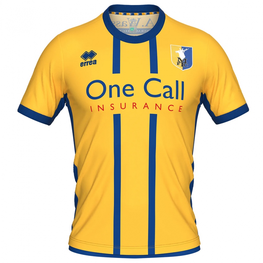 גברים פרייזר בלייק-טרייסי #20 צהוב כחול ג'רזי ביתית 2025/26 חולצה קצרה