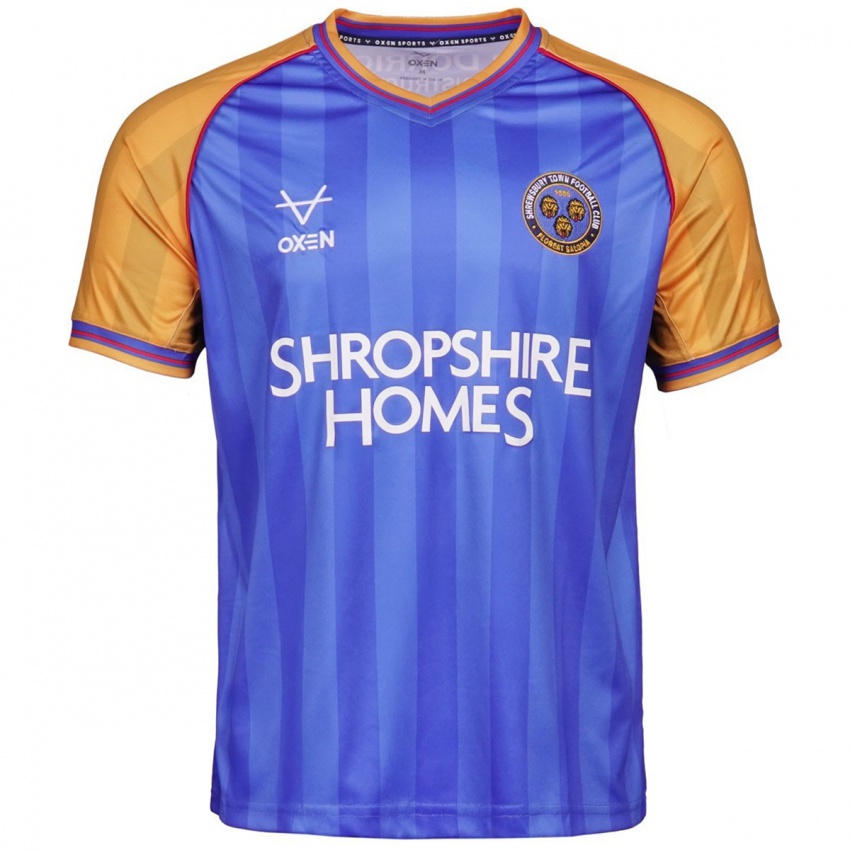 גברים Karsten Cairns #0 כחול כתום ג'רזי ביתית 2025/26 חולצה קצרה